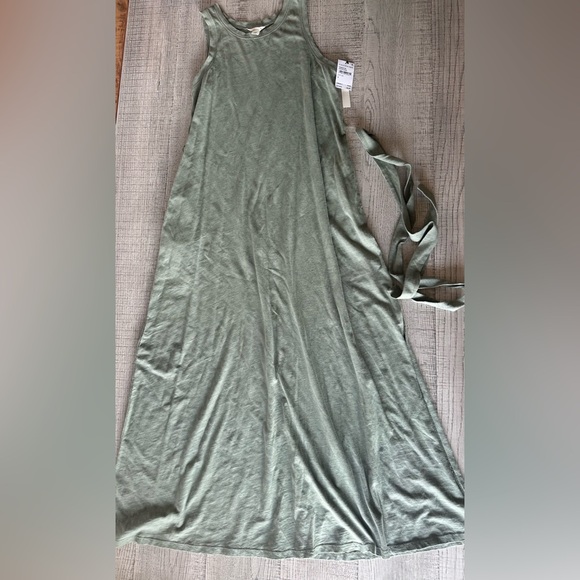 Caslon Soft Green Knit Dress w/ Belt - Picture 1 of 9